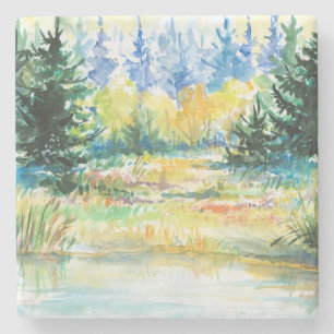 Forest Stone Coaster