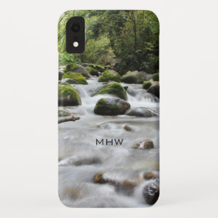 Forest Stream custom monogram phone cases