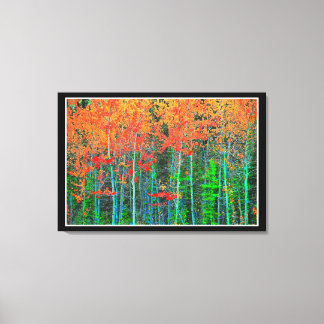 Forest  Stretched Canvas Print