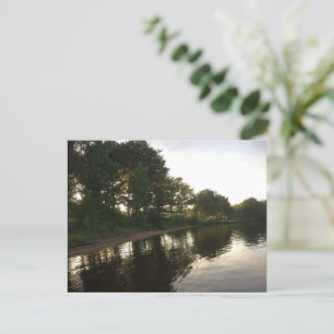 Forest Summer Beach Holiday Postcard