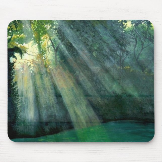 Forest Sunrise Mouse Mat (Front)