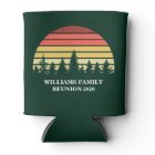 Forest Sunset Camping Trip Custom Family Reunion