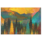 Forest Sunset Watercolor Decoupage