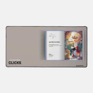 Forest Tale Bunny Desk Mat