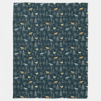 Forest tapestry 1 fleece blanket