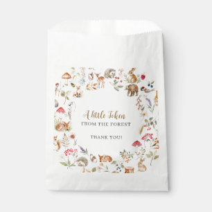 Forest Token Woodland Baby Shower Favour Bags