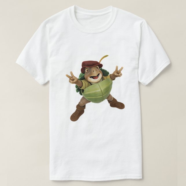 Forest Torin the Turtle T-Shirt (Design Front)