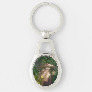 Forest trail key ring