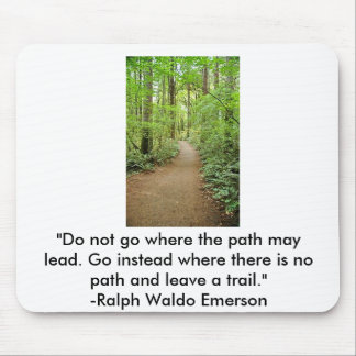 forest trail, mouse mat