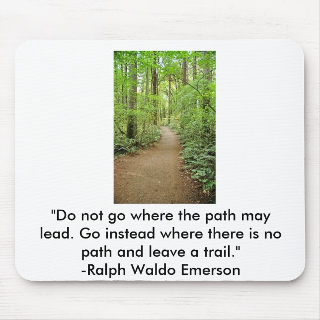 forest trail, mouse mat (Front)