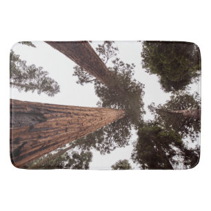 forest, tree bath mat