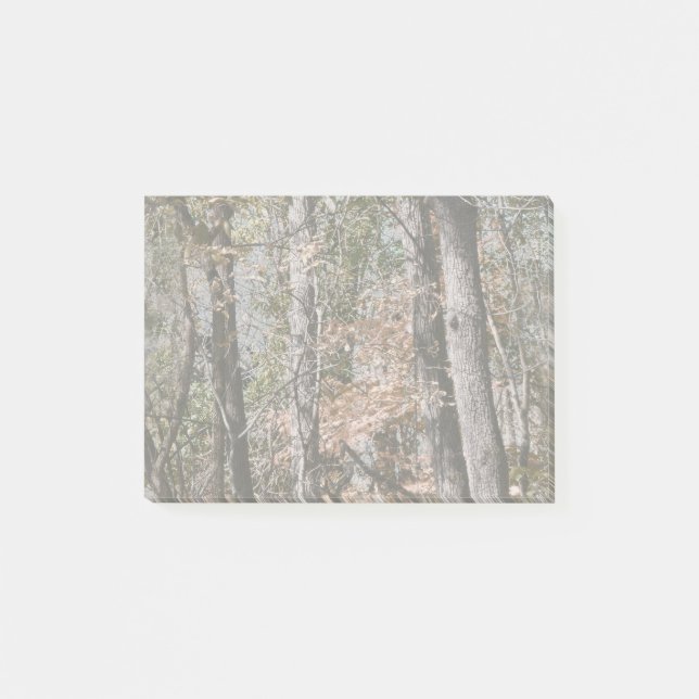 Forest Tree Camo Camouflage Nature Hunting/Fishing Post-it Notes (Front)