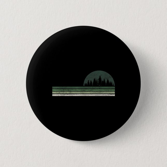 Forest Tree Natural Trees Environmental Protection 6 Cm Round Badge (Front)