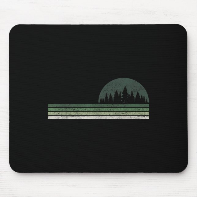 Forest Tree Natural Trees Environmental Protection Mouse Mat (Front)