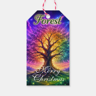 Forest Tree of Life Gift Tag