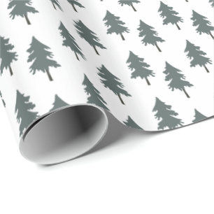 Forest trees. Desert Life. goes w Foxes card Wrapping Paper