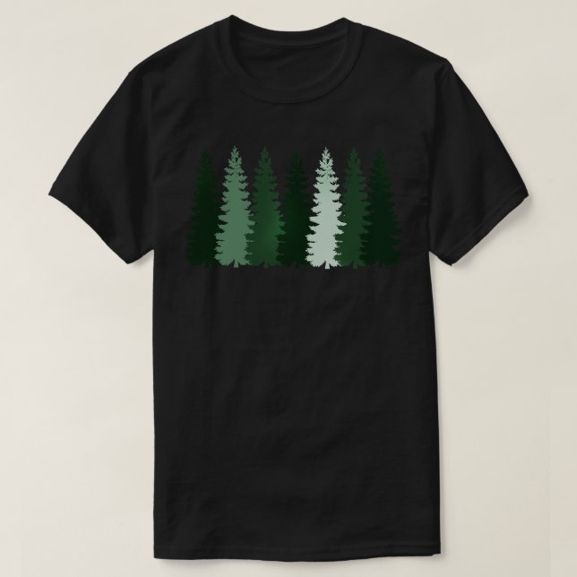 Forest Trees T-Shirt (Design Front)