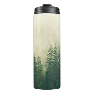 Forest Trees Thermal Tumbler