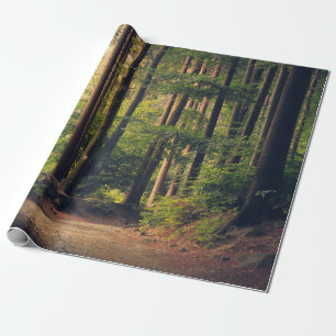FOREST TREES WRAPPING PAPER