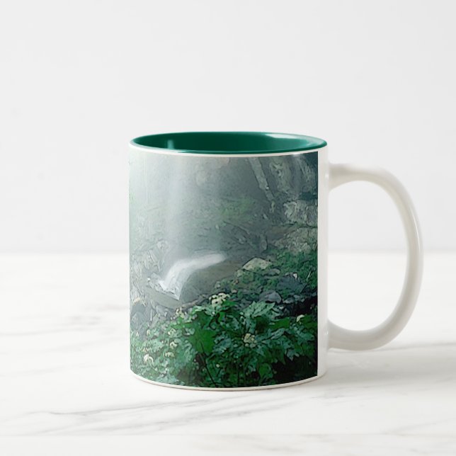 Forest Two-Tone Coffee Mug (Right)