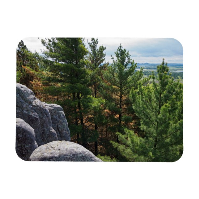 Forest Valley Overlook at Castle Mound Magnet (Horizontal)