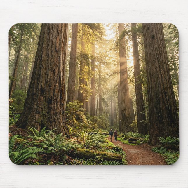 Forest Walk Mouse Mat (Front)