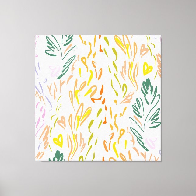 Forest Wallart Canvas Print (Front)