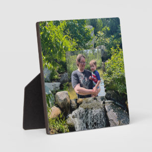 forest waterfall trees outdoor nature plaque