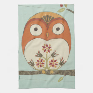 Forest Whimsy I Tea Towel