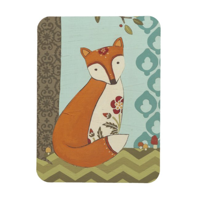 Forest Whimsy III Magnet (Vertical)