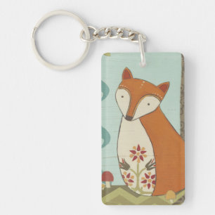 Forest Whimsy IV Key Ring