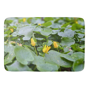 Forest Wildflowers – Botanical Nature Photography Bath Mat