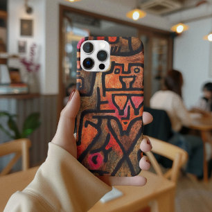 Forest Witch, Paul Klee Abstract Art iPhone 15 Pro Case