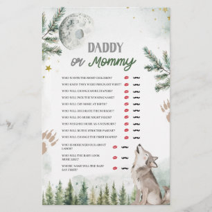 Forest Wolf Daddy or Mommy Games