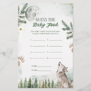 Forest Wolf Guess The Baby Food Games