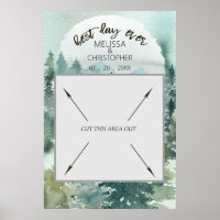 Forest Wonder Rustic Wedding Day Photo Booth