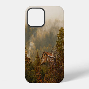 Forest Wooden House: Tranquil Scene iPhone 12 Case