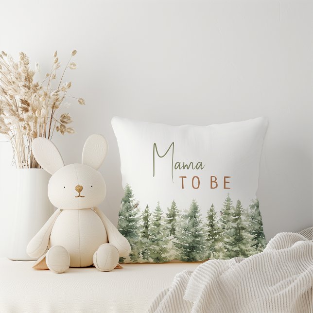 Forest Woodland Animals Mama To Be Cushion (Creator Uploaded)