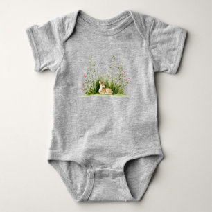 Forest Woodland Baby Deer Bodysuit