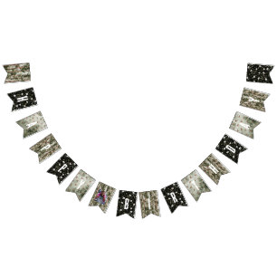 Forest Woodland Photo Birthday Bunting Bunting