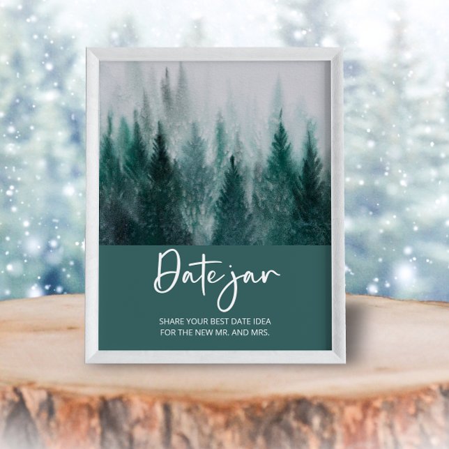 Forestdate night ideas. Date jar bridal game Poster (Creator Uploaded)