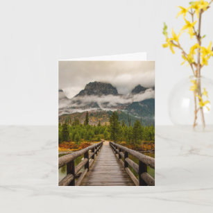 Forested Trail Card