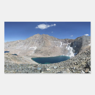 Forester Pass and Centre Basin - Sierra Rectangular Sticker