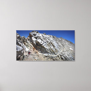 Forester Pass Catwalk - John Muir Trail Canvas Print