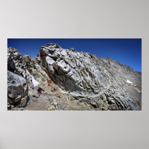 Forester Pass Catwalk - John Muir Trail Poster