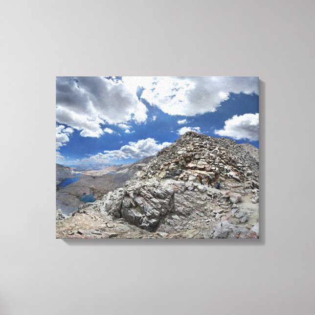 Forester Pass - John Muir Trail - Sierra Nevada Canvas Print (Front)