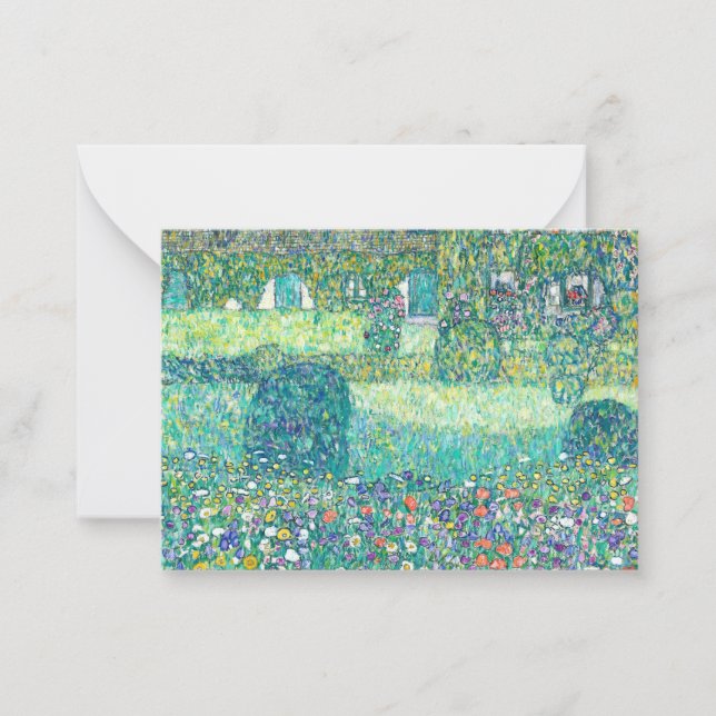 Forester's lodge in Weissenbach I, 1914 by Klimt Card (Front)