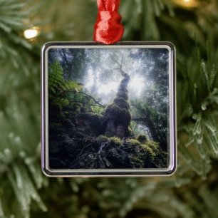 Forests Anaga Rural Park Canary Islands Metal Tree Decoration