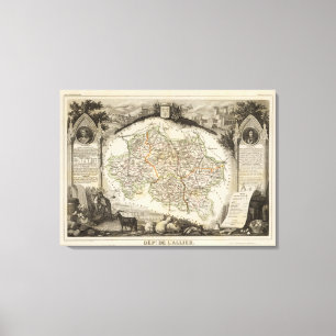 Forests and city boundaries canvas print