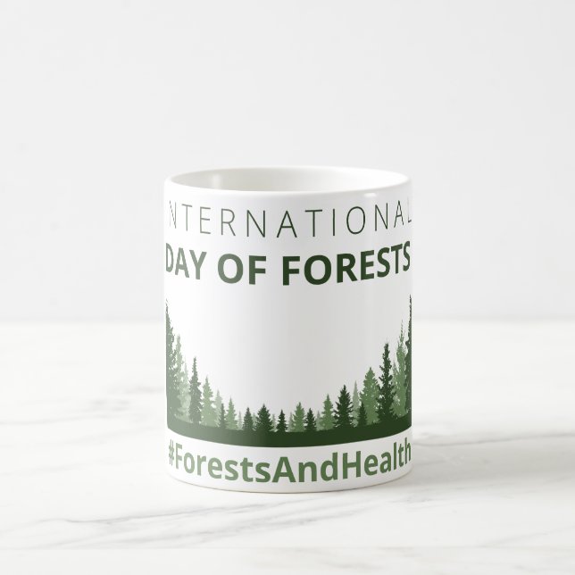Forests And Health International Day of Forests Coffee Mug (Center)